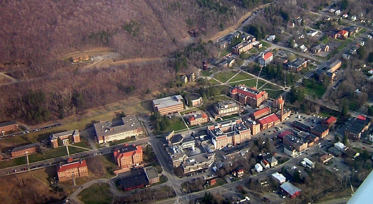 Alfred University Campus April