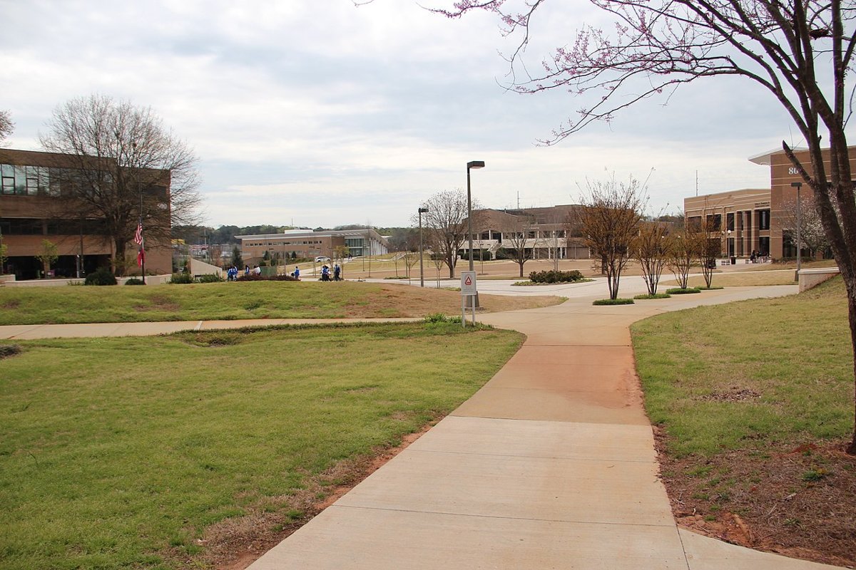 Atlanta Metropolitan State College campus, March