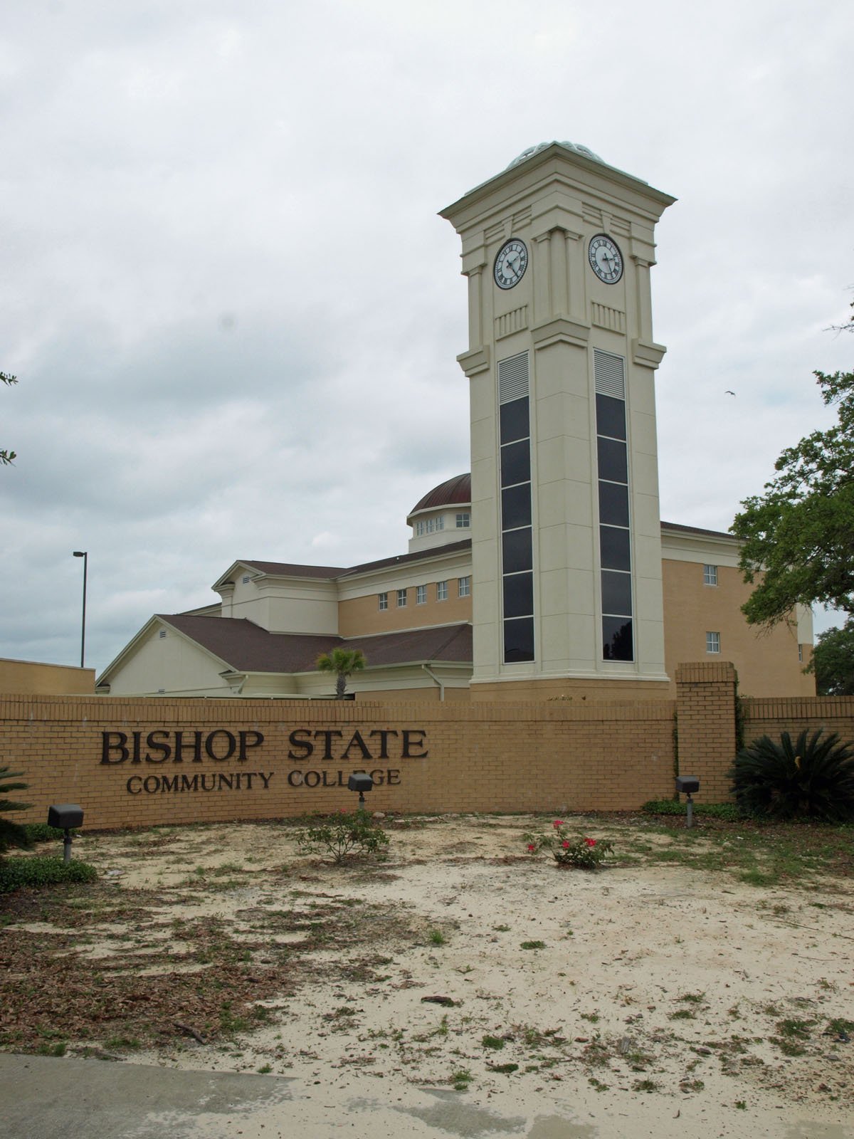 Bishop State clock tower May