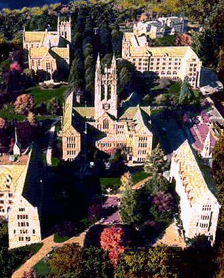 Gasson Hall in Autumn