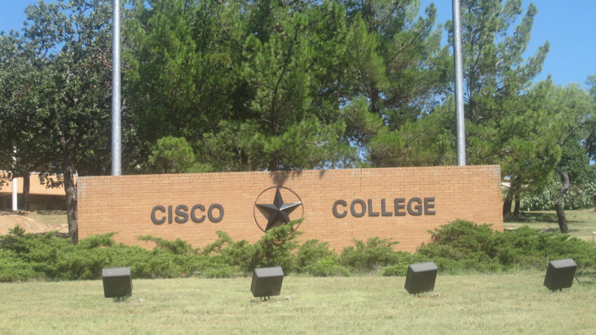 Cisco College sign, Cisco, TX IMG