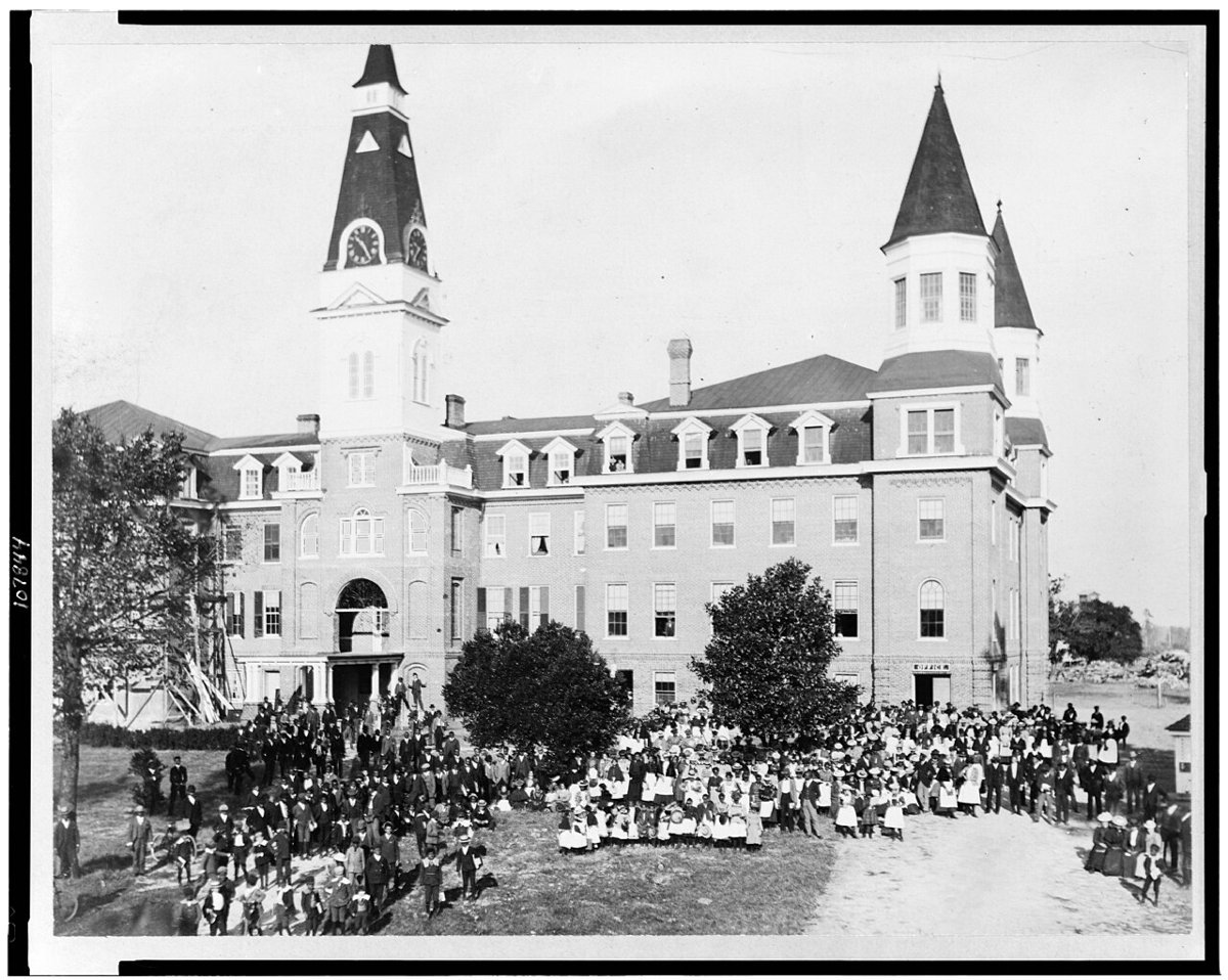 Main building of Claflin University, Orangeburg, S.C. LCCN