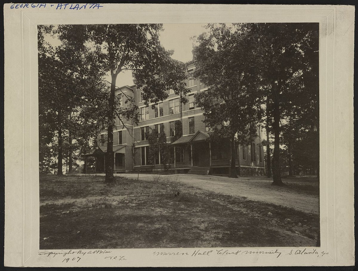 WEB DuBois bust at Clark Atlanta University