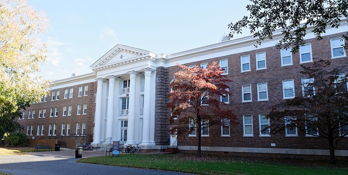Memorial Hall, Coker College, Hartsville, SC, US