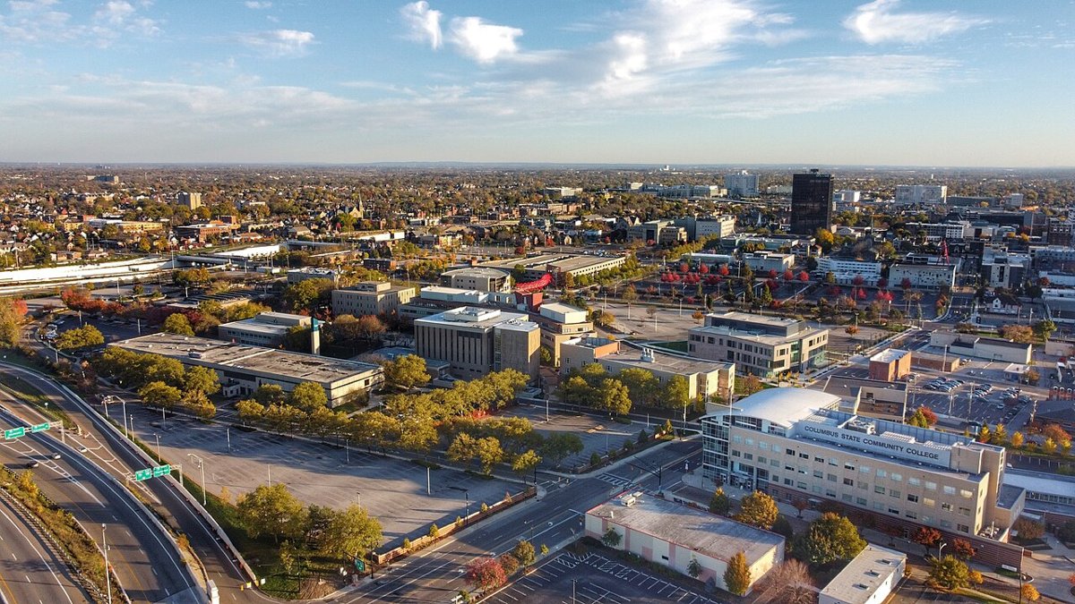 Columbus State aerial