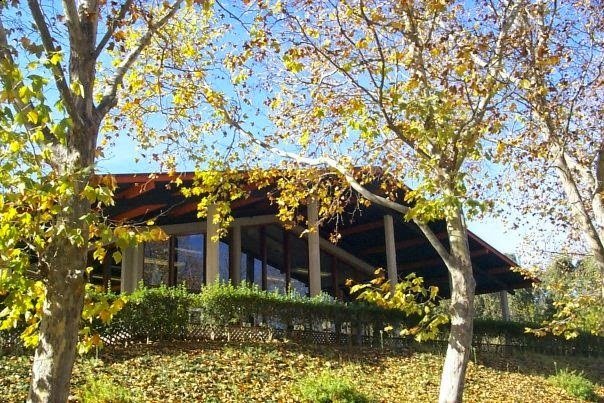 Gavilan College campus in autumn