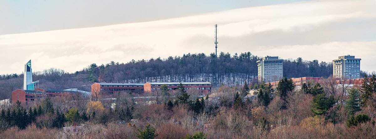 View of Ithaca College from Eddy Street