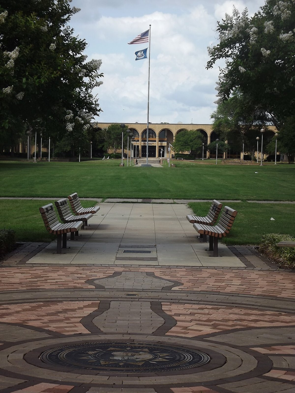 University Center plaza