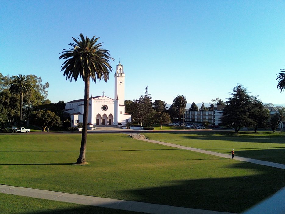 Loyola Marymount University (LMU) ceremonial mark
