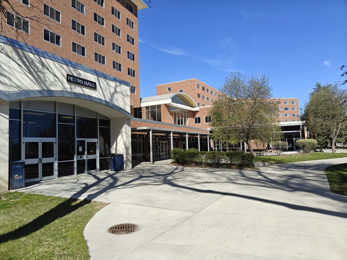 Downtown Billings Montana in the fall