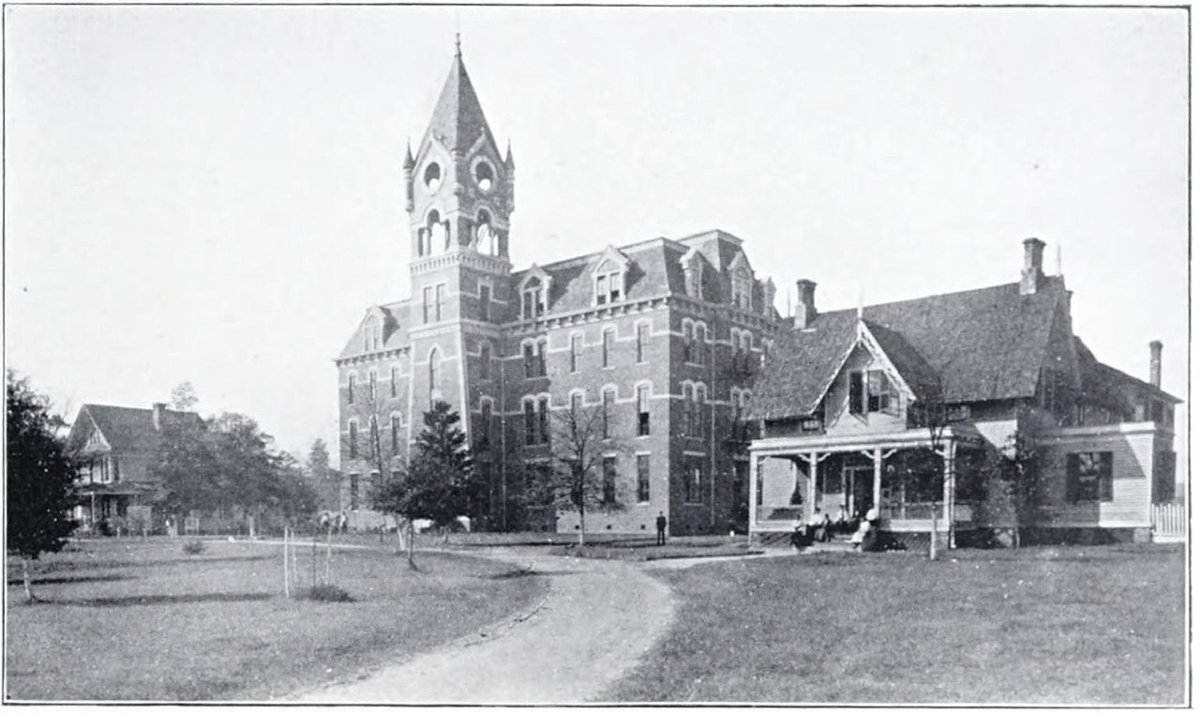 Haygood Memorial Hall and the president's residence, Paine College