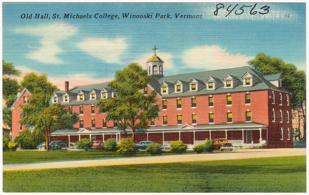 Old Hall, St. Michaels College, Winooski Park, Vermont