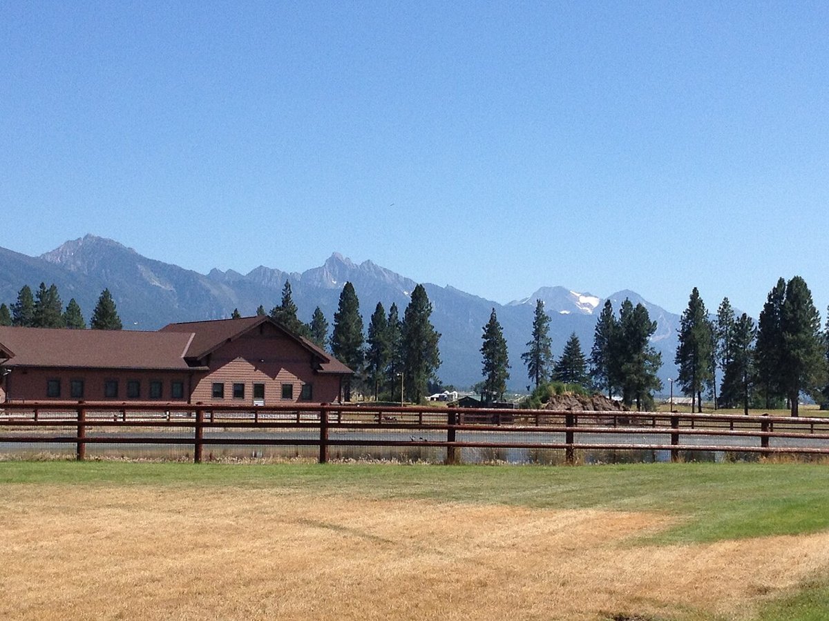 Building at Salish Kootenai College and Mission Mountains