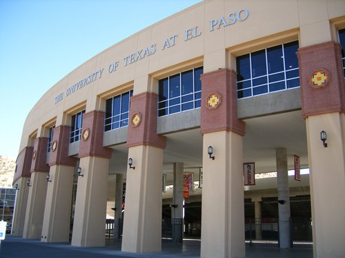 Engineering Department building at UTEP