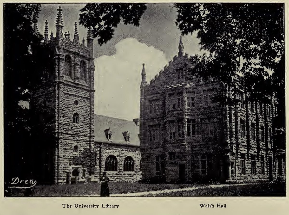 Sewanee University Library and Walsh Hall