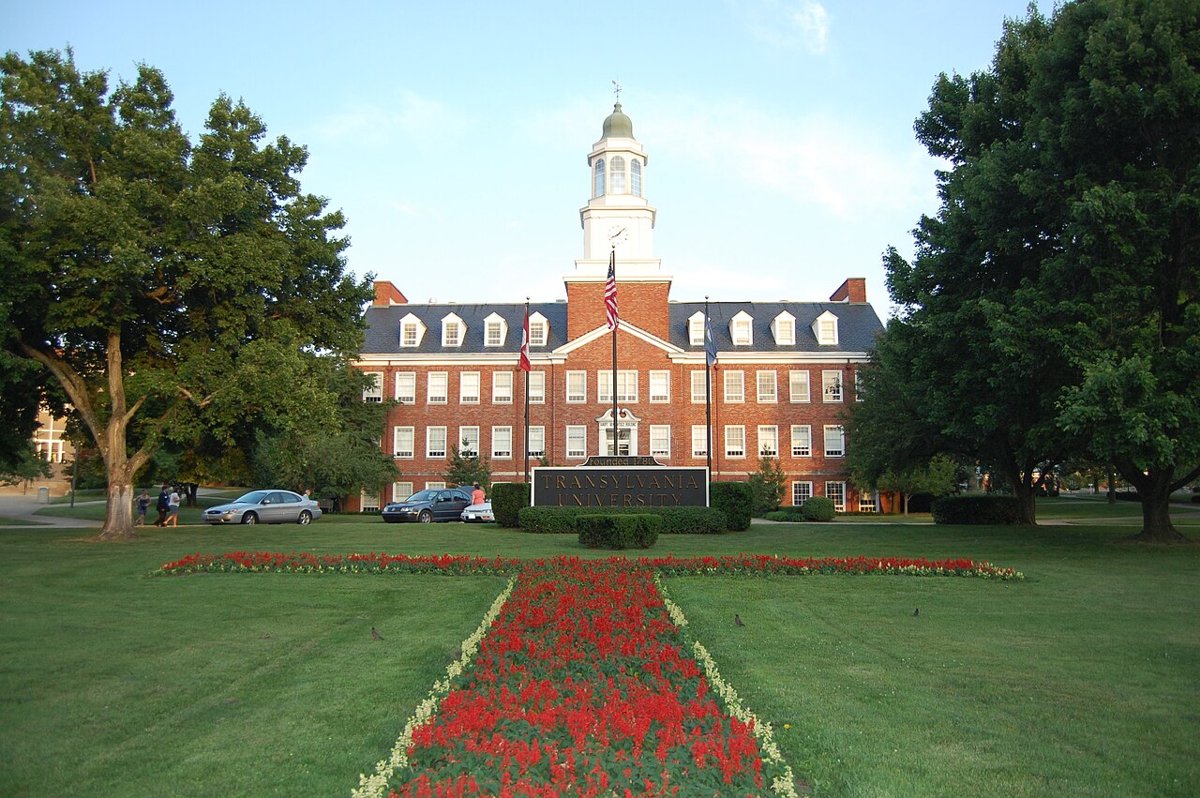 Drawing of Transylvania University Medical Hall