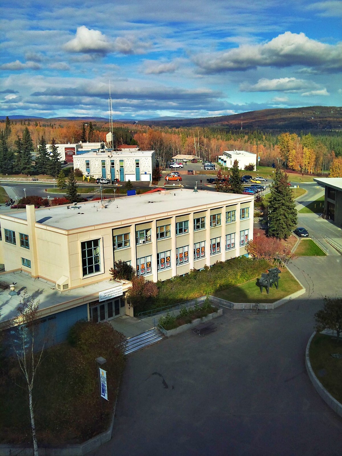 Cornerstone Plaza at the University of Alaska Fairbanks