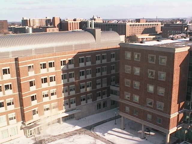 RushRheesLibraryInWinterObliqueFromLeft