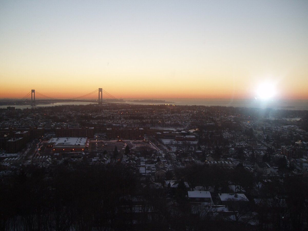 Winter Dormitory Views at Wagner College