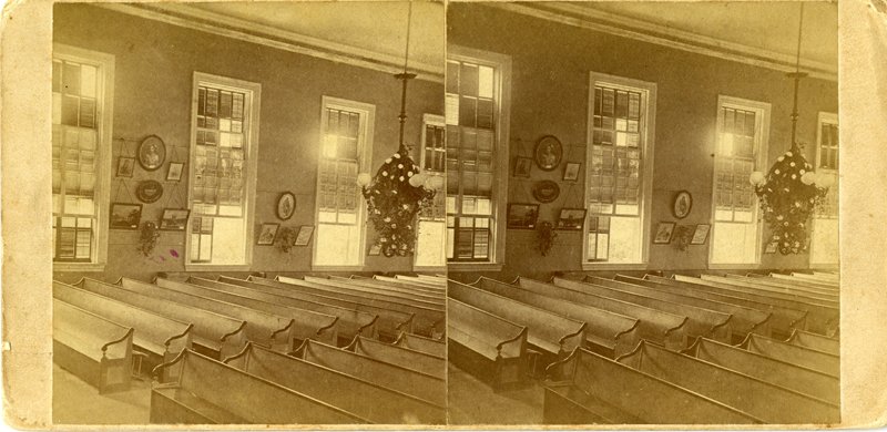 Wesleyan College, Chapel, interior, circa 1876 - DPLA - 86e694c5b4512446102d9473184988fe