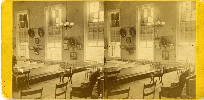 Wesleyan College, circa 1877 - DPLA - 6098fed0d90914d03c98118db843e638