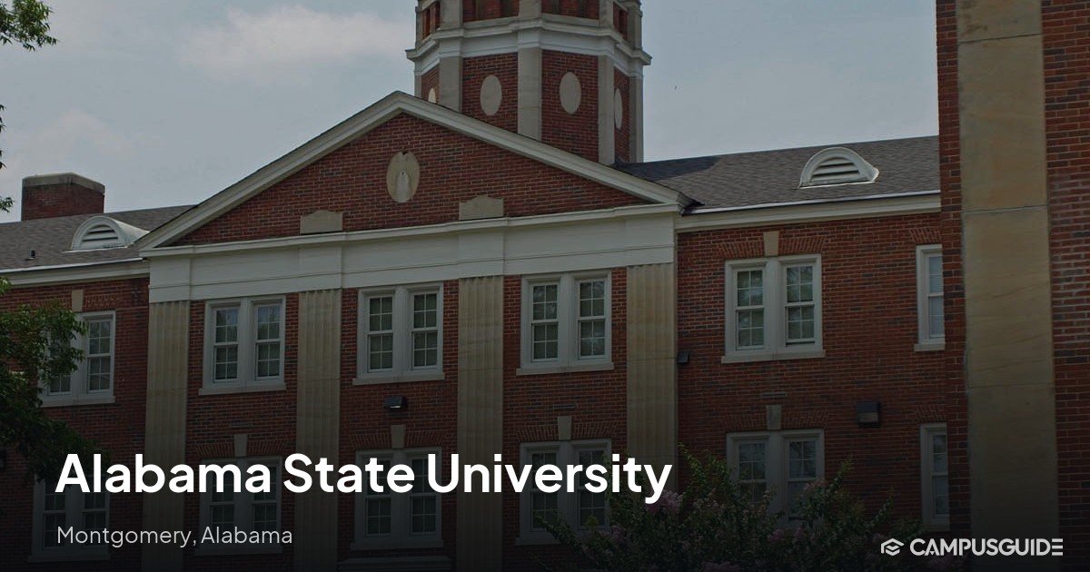 Alabama State University: 96.6% Acceptance Rate