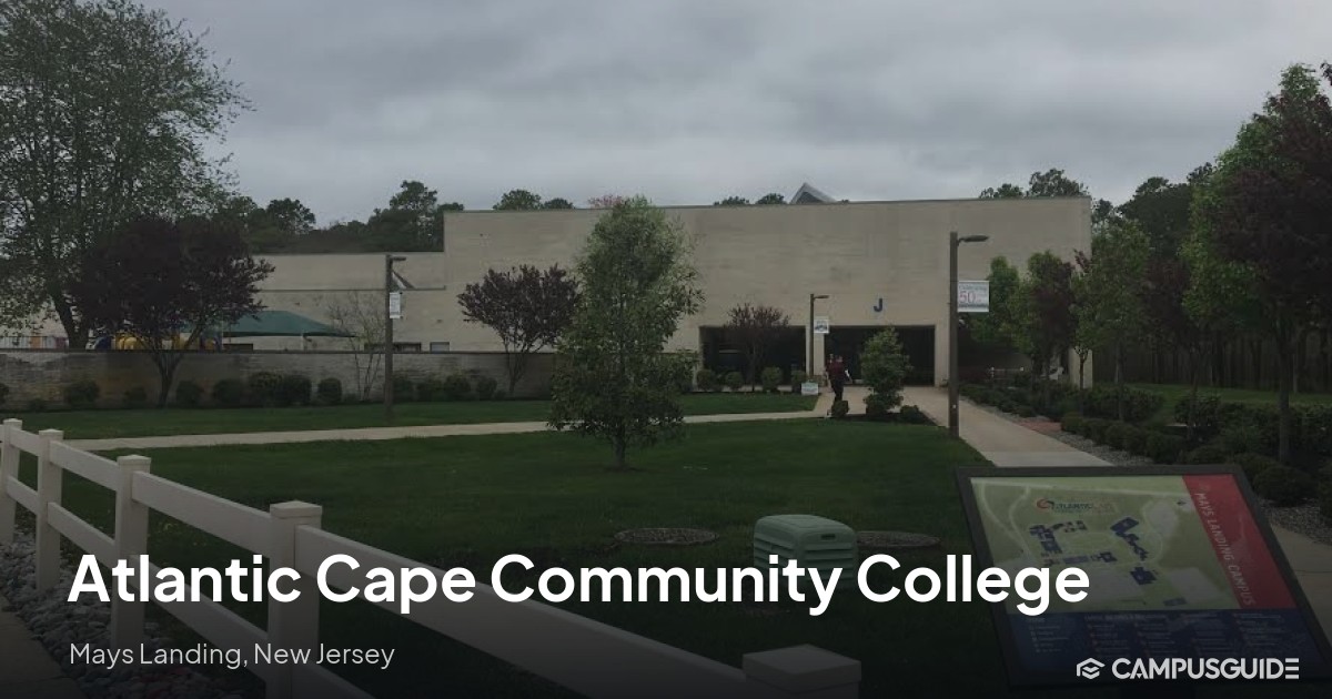 Atlantic Cape Community College: $4,863 Tuition