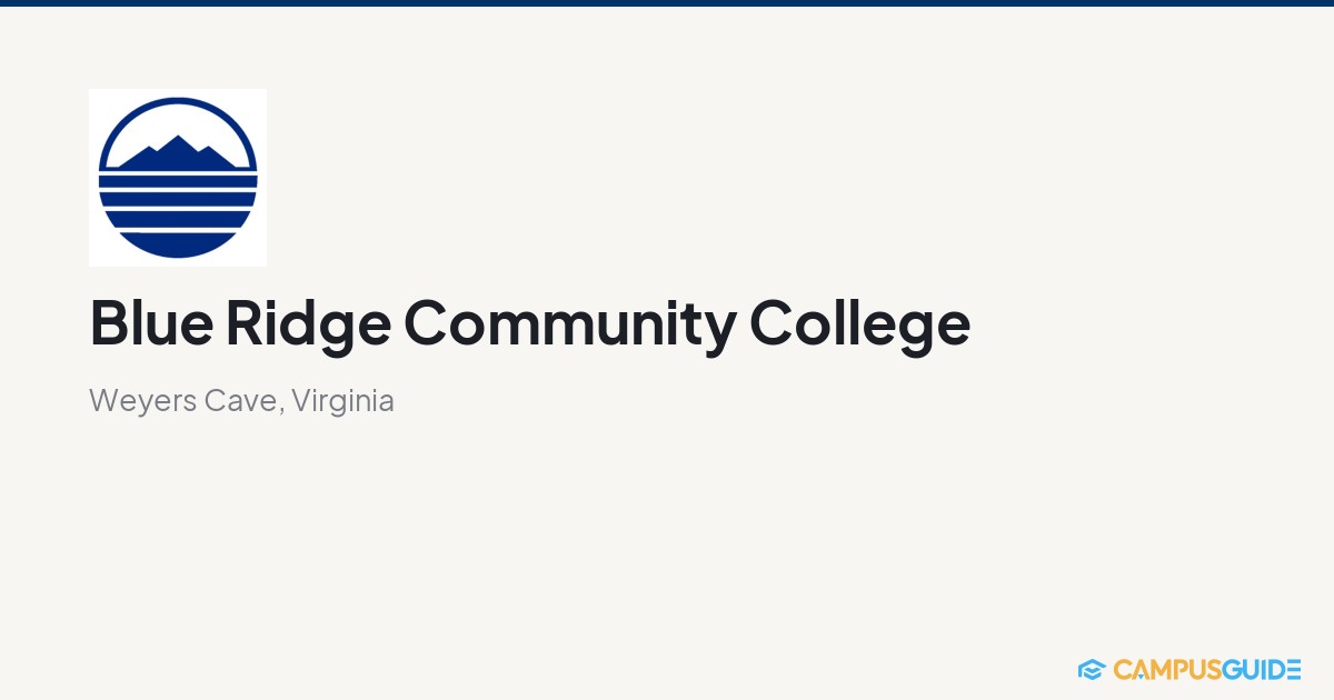 Blue Ridge Community College: $5,502 Tuition | CampusGuide