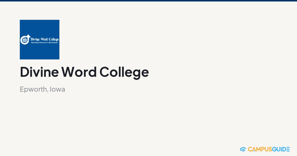 Divine Word College: $15,000 Tuition | CampusGuide