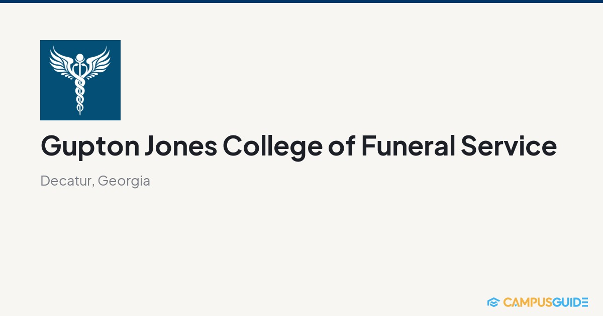 Is Gupton Jones College of Funeral Service Worth It?