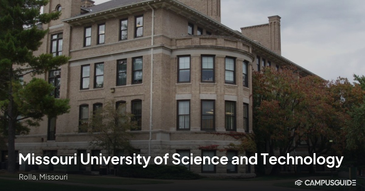 Mu Tech Missouri University of Science and Technology | CampusGuide