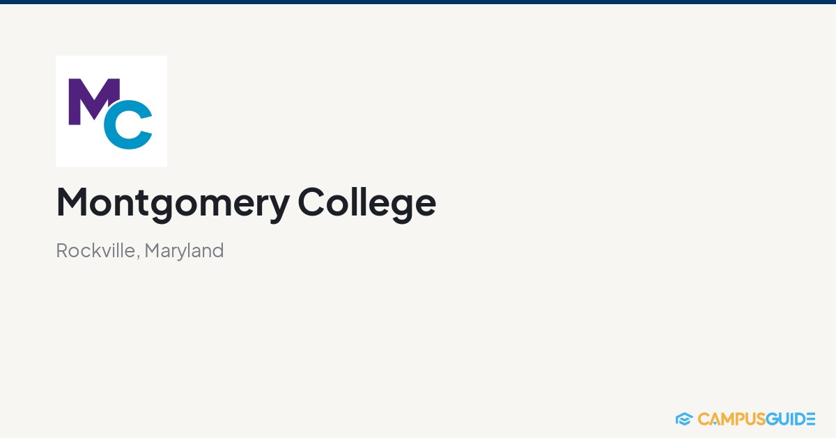 Montgomery College Majors & Programs | CampusGuide