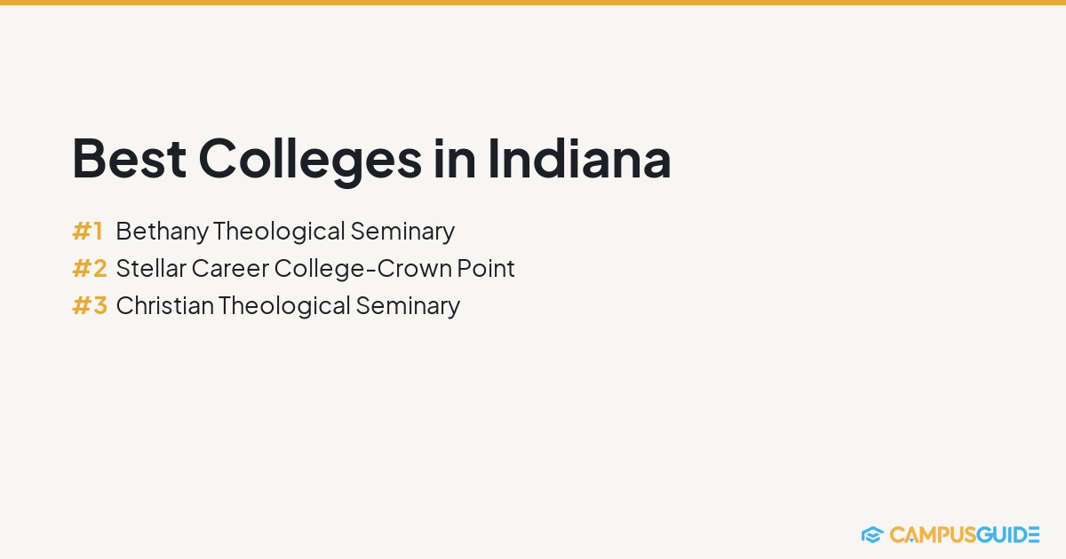 Best Colleges in Indiana 2026 | CampusGuide
