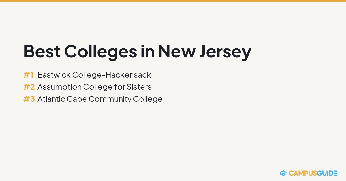 Best Colleges in New Jersey 2026 | CampusGuide