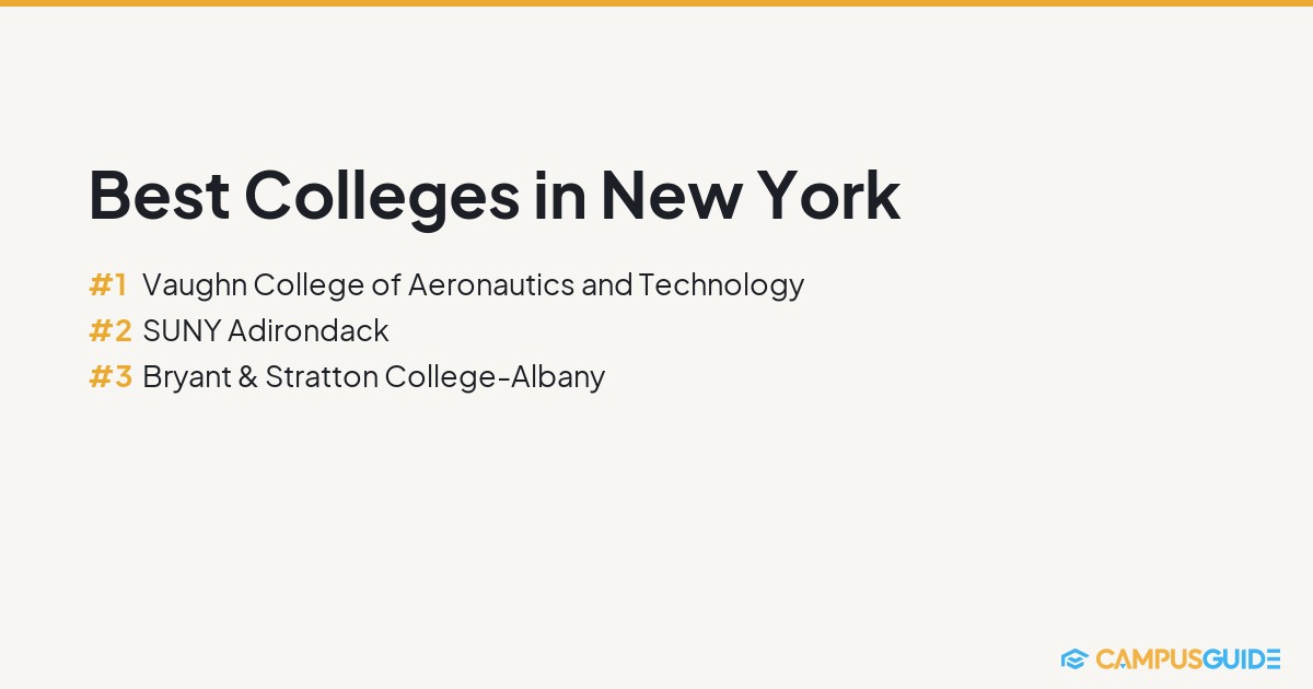 Best Colleges in New York 2026 | CampusGuide