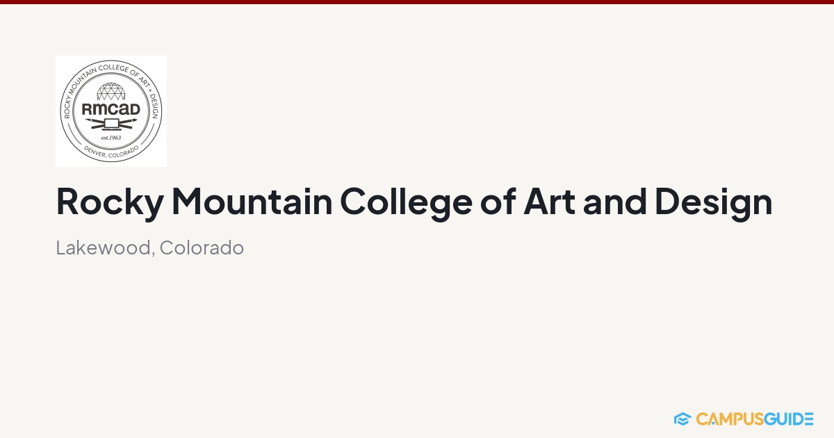 Rocky Mountain College of Art and Design: $23,720 Tuition