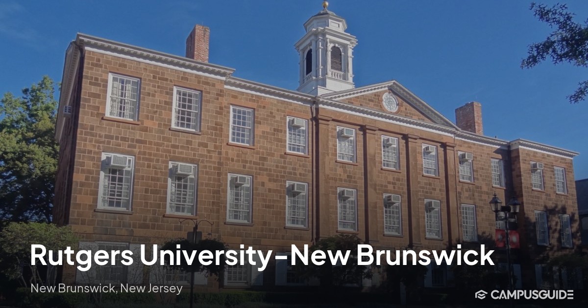 Rutgers University-New Brunswick: 66.3% Acceptance Rate