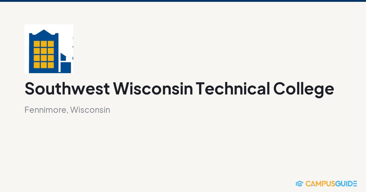 Southwest Wisconsin Technical College: $4,796 Tuition