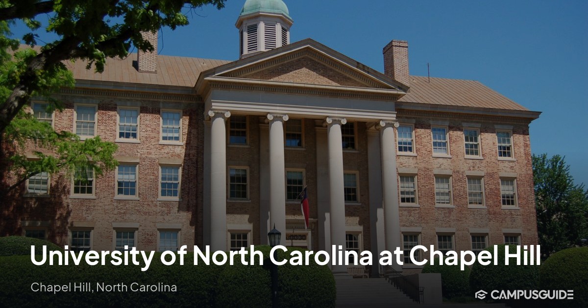 University of North Carolina at Chapel Hill | CampusGuide